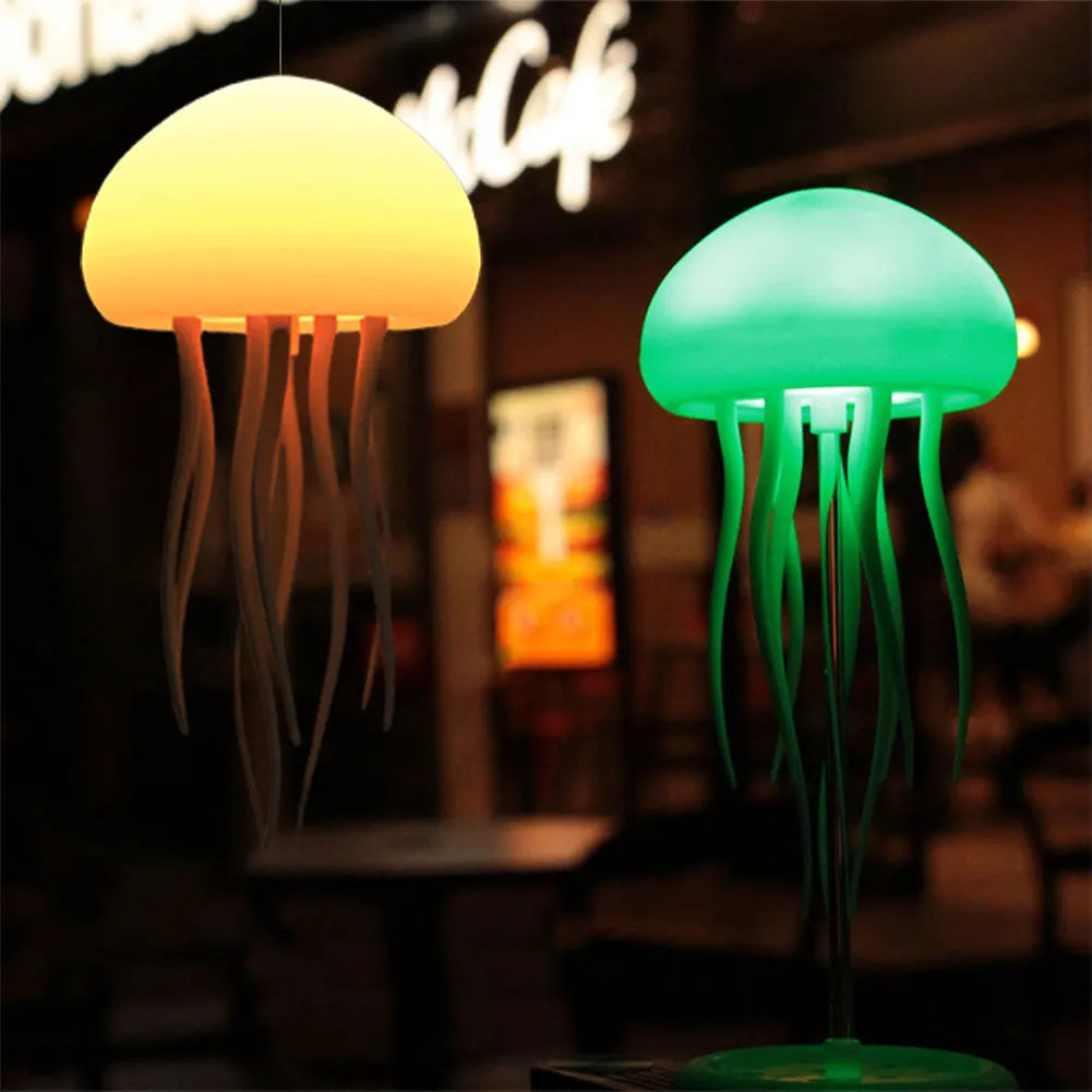 3D Jellyfish Voice Control Lamp